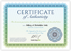 Certificate of Authenticity